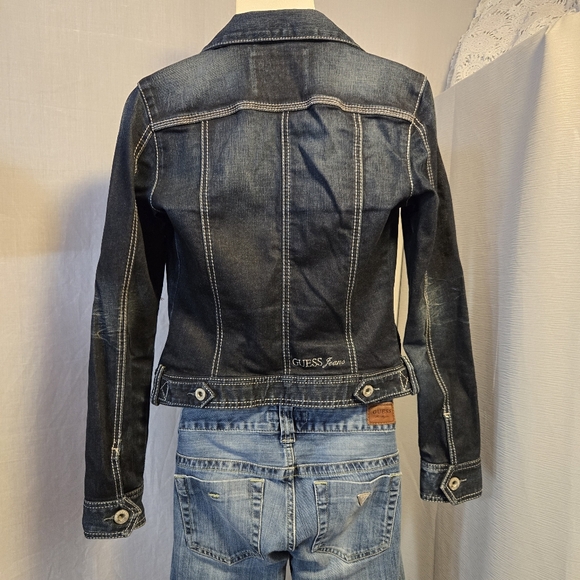 Y2K‎ Guess Jean Jacket - Size Small - Picture 4 of 6